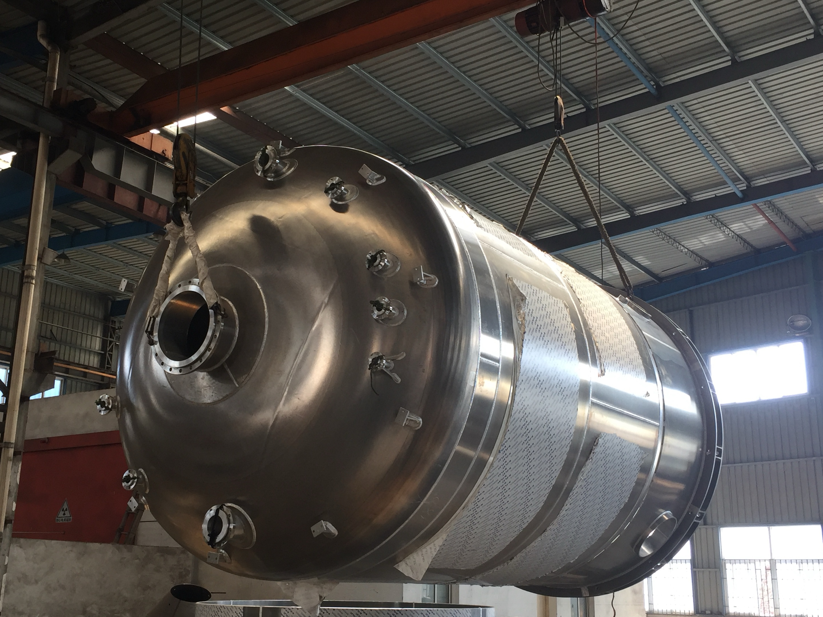 Aluminum PE Granular Storage Tank