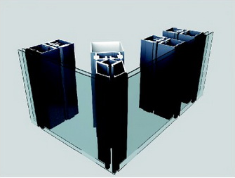 Curtain Wall Aluminium Profile